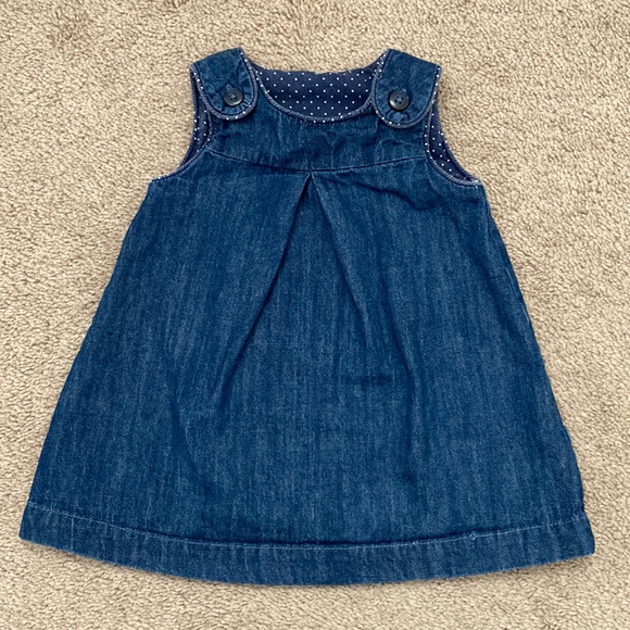 H&M Other - H&M Baby Denim Dress Size 6-9 Months